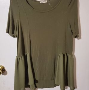 Olive blouse